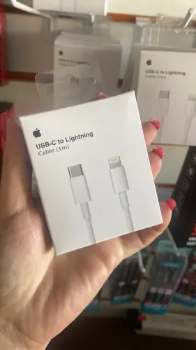 Cabo 1m Usb-c Para Lightning Para iPhone Até Linha 14