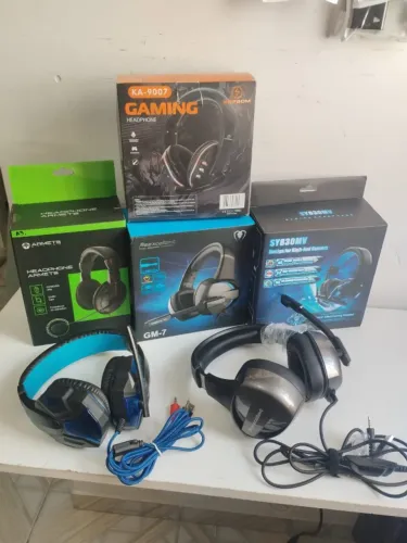 Headset // Fone Gamer com RGB e Simples *Entrego *LEIAA