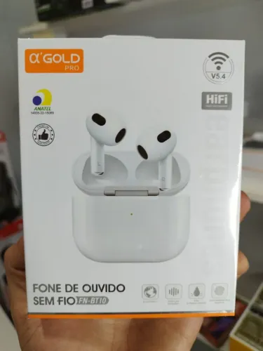 Fone de Ouvido Bluetooth O'Gold Pro FN-BT10 - Novo!