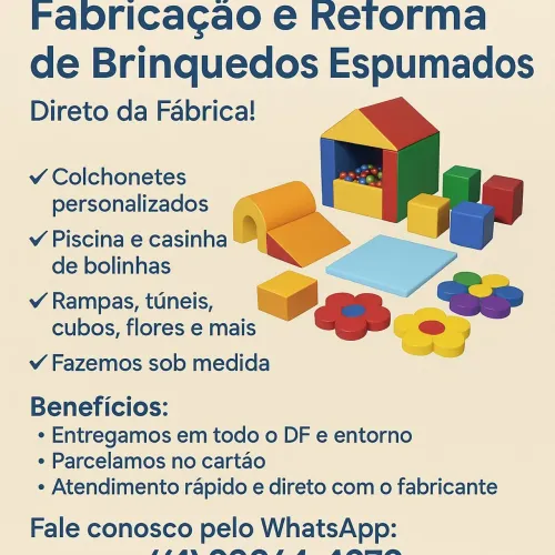 Brinquedos Espumados 