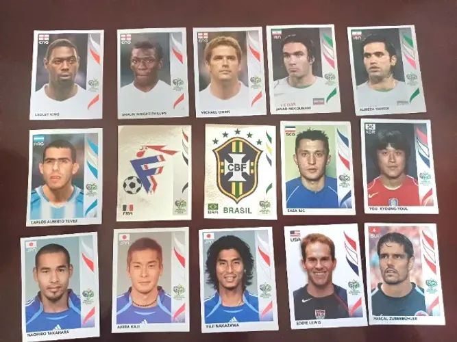 Figurinhas Copa do mundo 2006
