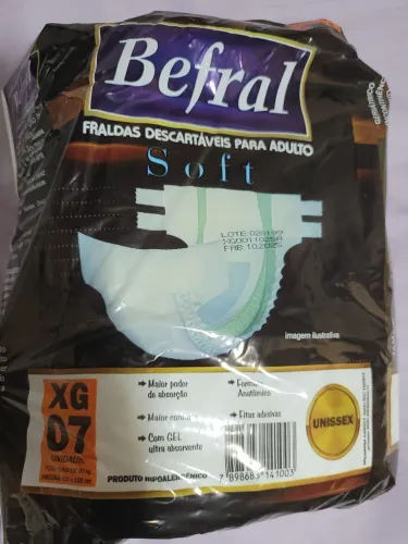 Fralda geriátrica XG