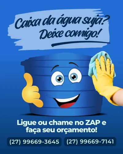 Limpeza de Caixa D'água