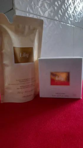  lily tradicional + brinde Refil hidratante lily 