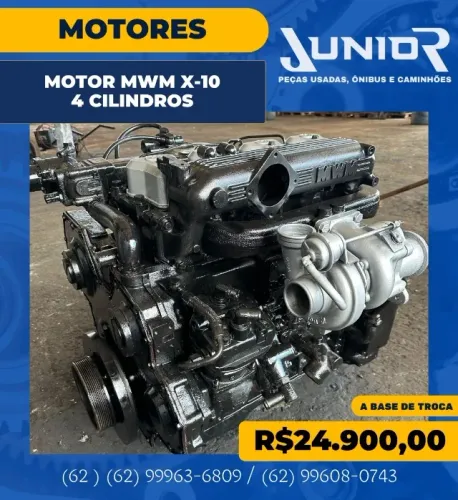 Motor MWM 4 Cilindros