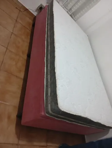 Base baú solteirao Ortosleep e Colchão Ortobom