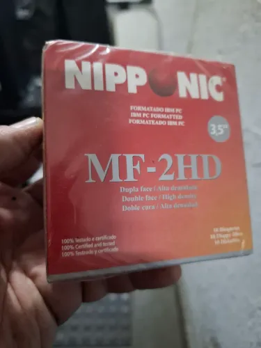 20 Disquetes Nipponic e Gross Lacrados últimos