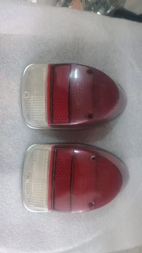 LANTERNA TRASEIRA+ARO POLIMATIC VW DO FUSCA 