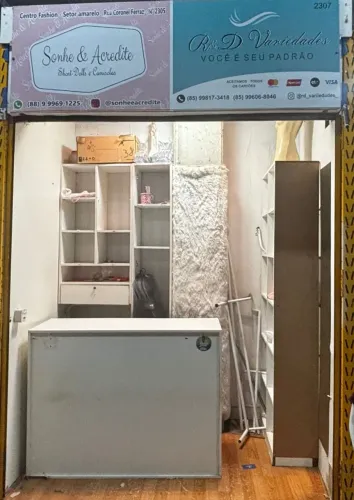 Box Centro Fashion Setor Amarelo