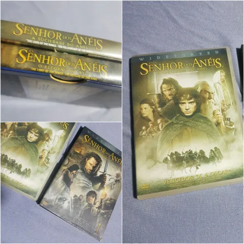 O Senhor dos Anéis - Trilogia Completa (DVD)