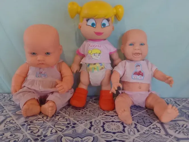 Conjunto Bonecas Antigas Da Xuxa usadas