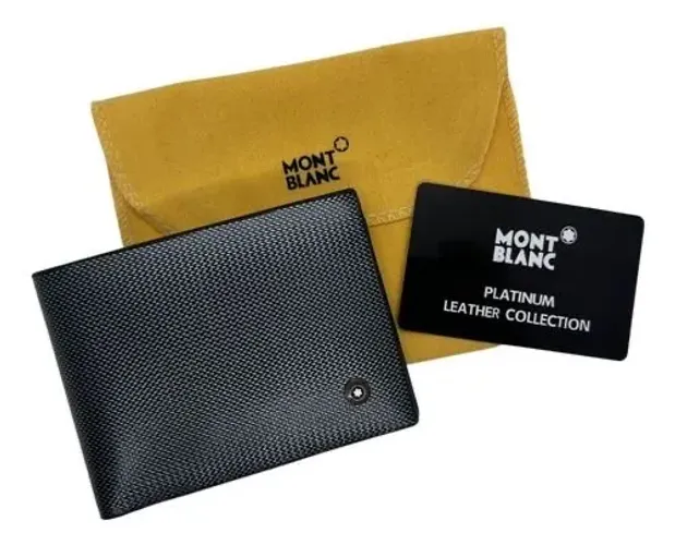 Carteira Montblanc Platinum Leather Collection - Original