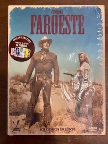 Box 3 DVDs Versátil: Cinema Faroeste Vol.1 (Edição Limitada com 6 Cards e luva)