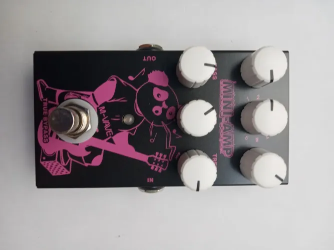 Pedal Mini Amp M-Vave novo simulador de amp
