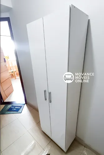 Armário Multiuso 2 Portas 5 Prateleiras Novo