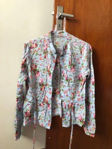 Camisa Verde Floral