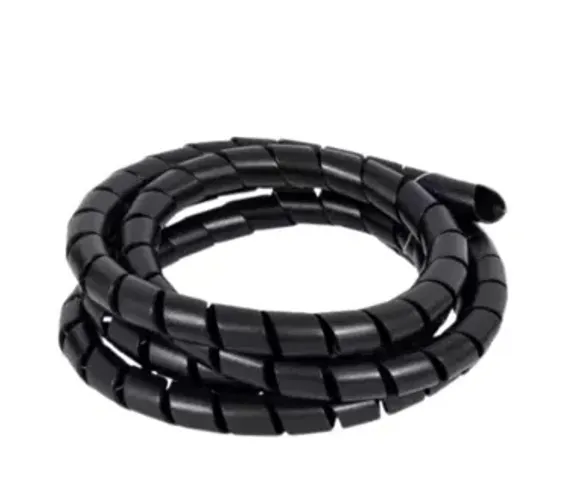 Organizador de Fios Expansível Cabos Espiral 12mm (1/2'') Informática Organizar Setup