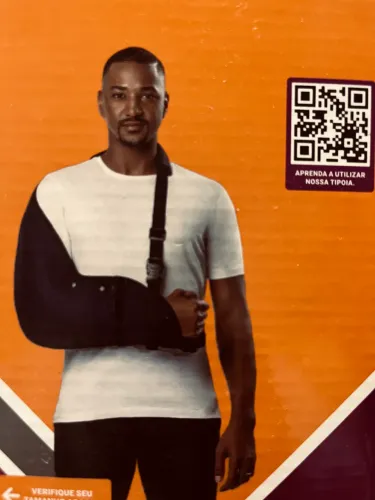 Tipoia estofado imobilizadora velpeau