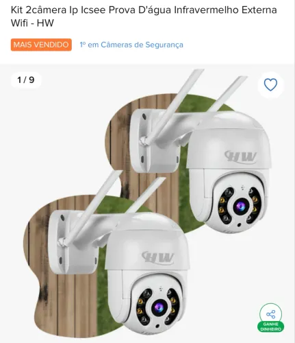 Vendo câmeras Wi-Fi 360