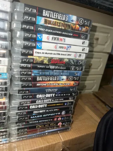 +200 jogos de ps3 lacrados