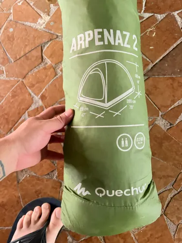 BARRACA DE CAMPING QUECHUA ARPENAZ 2 NOVA