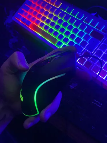 KIT TECLACO + MOUSE 3 GREEN USADO 3 MESES