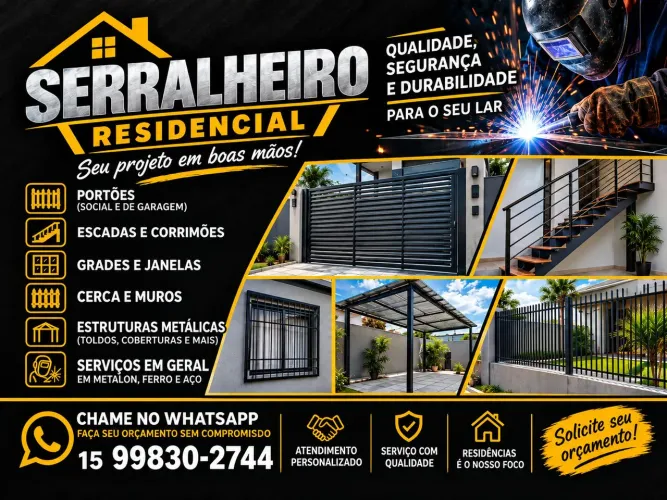 Serralheiro residencial