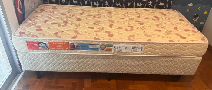 Colchão Solteiro Orthocrin Espuma D45 Platinum