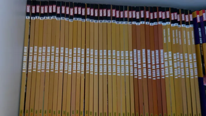 Saga X-men e Wolverine 40 edições
