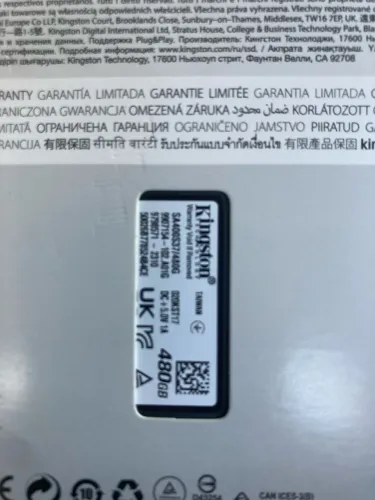 HD NVME 250 Kingston