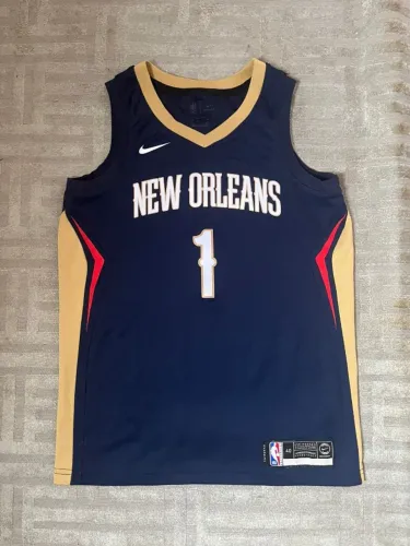 Camisa NBA Original Nike - Zion Williamson #1 - New Orleans Pelicans | TAM 40/P | R$ 129