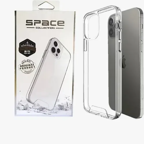 Capa Capinha Space Transparente Anti Impacto Compativel com iPhones X XR XSMAX 11 12 13 14