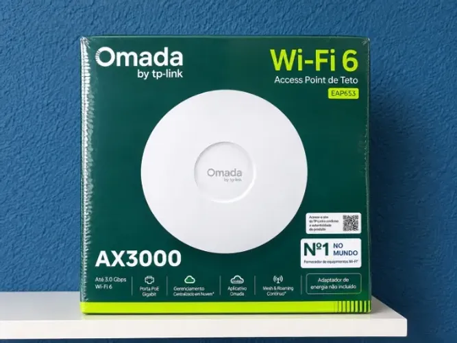 Roteador TP-Link Omada EAP653 Wi-Fi 6