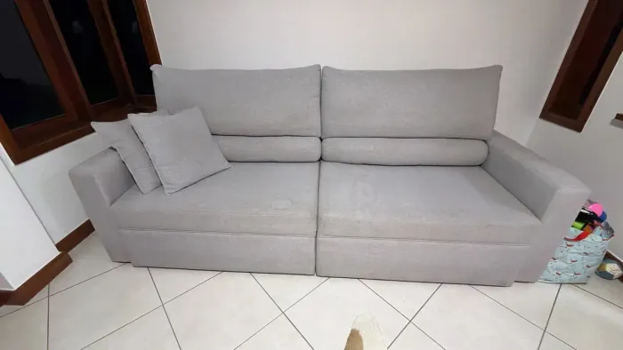 Sofá retrátil luxo