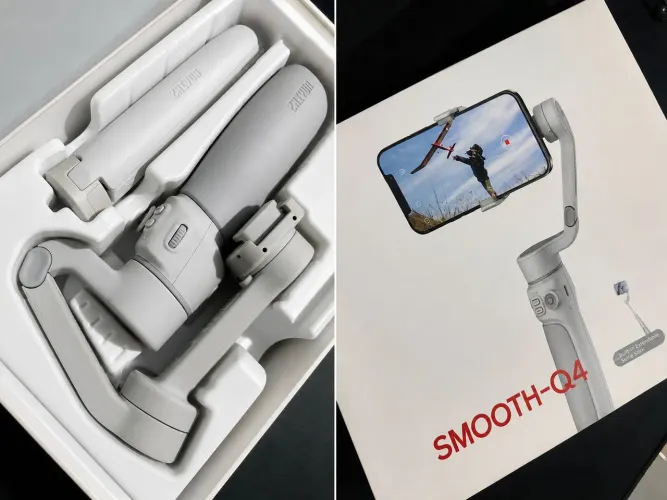Estabilizador Celular Zhiyun Smooth-q4 Gimbal Cardan 3 Eixos