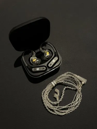 Fone De Ouvido Profissional KZ EDX Pro Intra-auricular + Adaptador Bluetooth