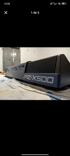 Teclado Casio mzx500 zerado 