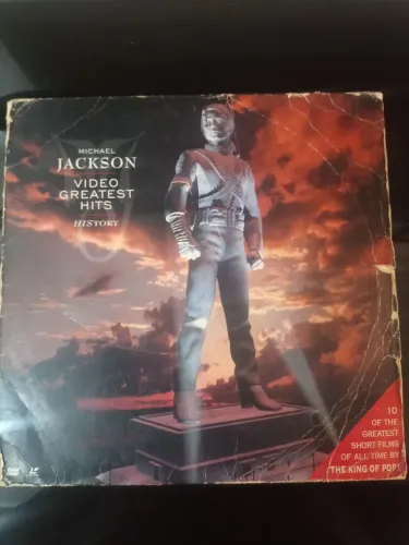 Filme em laser disc Michael Jackson