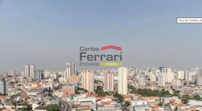 Apartamento de 43m2com 2 dormitórios e 1 vaga na Vila Gustavo.