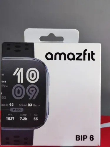 Relógio corrida amazfit Bip 6