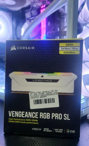 Memoria RAM 32G 16X2 3200MHz VENGEANCE RGB PRO SL