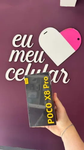 Poco X8 Pro 256GB e 8GB de RAM / NOVO