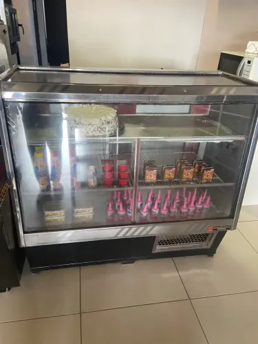 Balcão refrigerado padaria