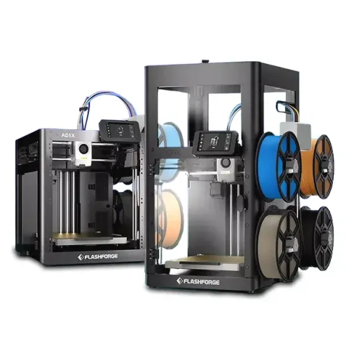 Impressora 3D Flashforge AD5X Multicor Com Kit Enclausuramento Fechamento