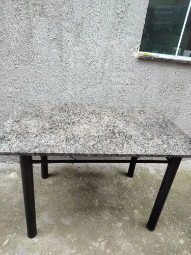 Mesa de cozinha pedra mármore