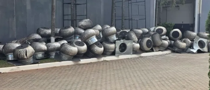 Exaustor Eólico industrial 24pol