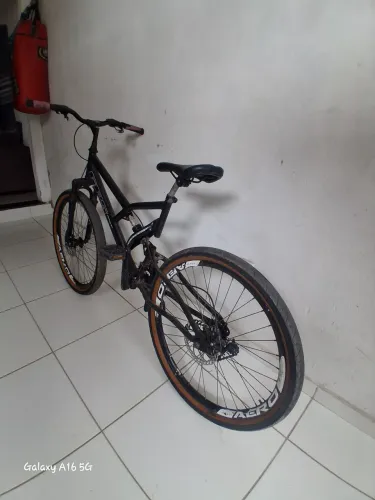 Bike aro 26 GPS full suspensão 