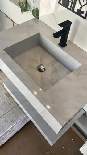 PROMOÇÃO Pia e prateleira em porcelanato 60X40 PRONTA ENTREGA 700$ PARA RETIRAR