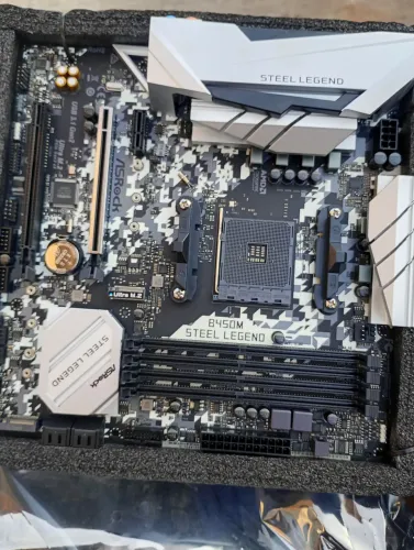 Placa Mãe B450 Stell Legend