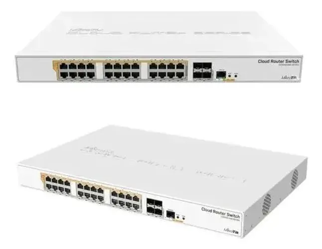 Switch Mikrotik Crs328-24p-4s+rm Novo